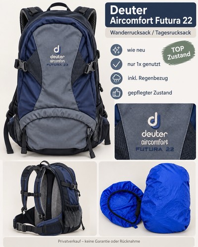 Deuter aircomfort futura - aircomfort, 22